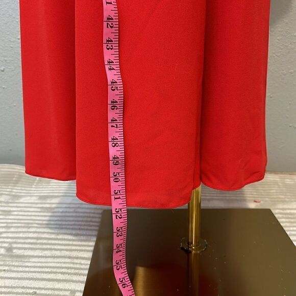 Vintage Ursula of Switzerland red embroidered 2PC women’s dress suit size 8P - Picture 7 of 15